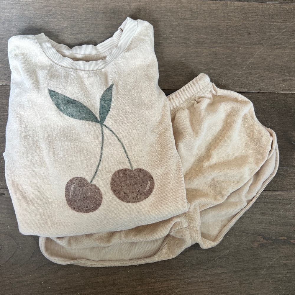 Rylee and cru cherry outfit